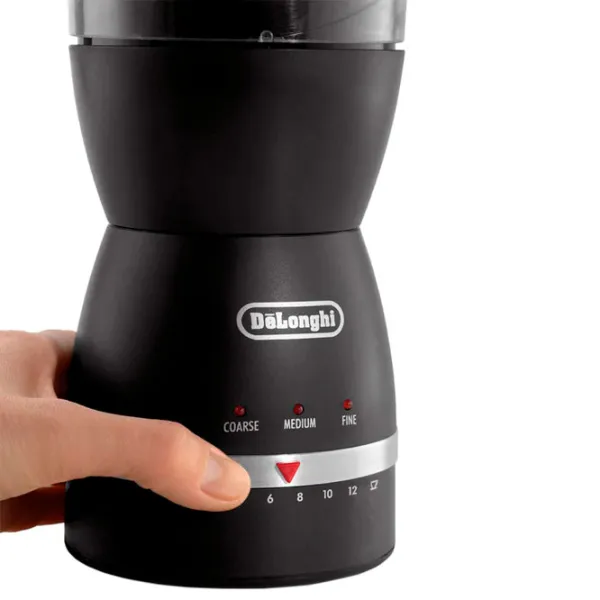 Râșniță de cafea Delonghi KG49 Cuțit rotativ/ 90 g/ Black photo 3