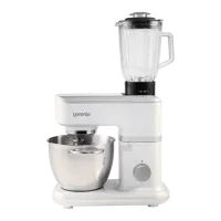 Mașină de bucătărie Gorenje MMC1000W 1000 W/ White photo 2