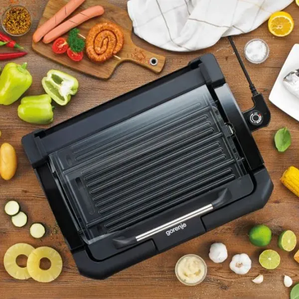 Grill electric Gorenje TG2000CB Barbecue/ 1800 W/ Black photo 6