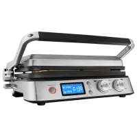 Grill electric Delonghi CGH1030D Contact, Barbecue/ 2000 W/ Black Inox photo 2