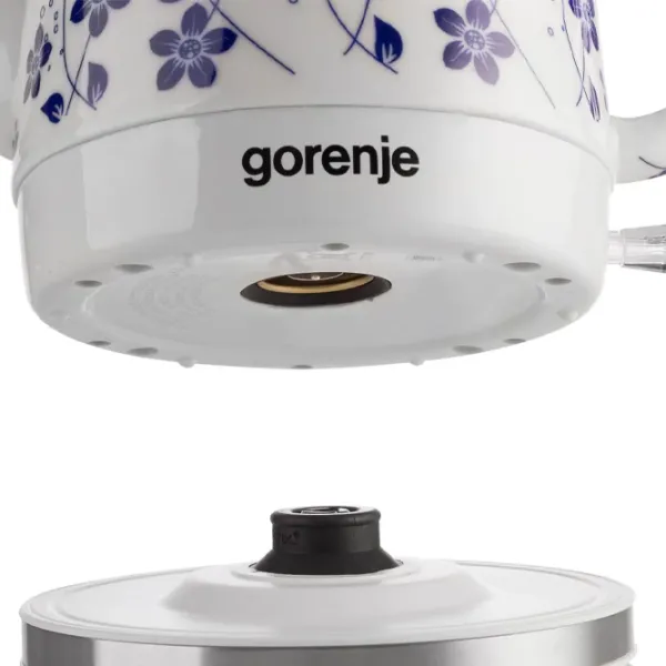 Электрочайник Gorenje K10C 1л / Скрытый / Белый photo 5 Электрочайник Gorenje K10C 1л / Скрытый / Белый photo 5