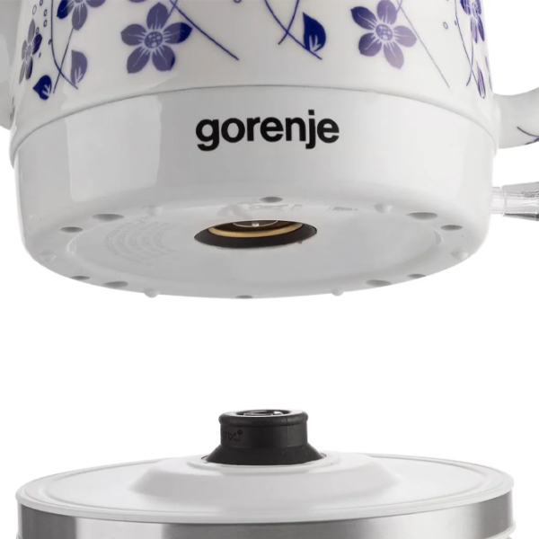 Электрочайник Gorenje K10C 1л / Скрытый / Белый photo 5 Электрочайник Gorenje K10C 1л / Скрытый / Белый photo 5