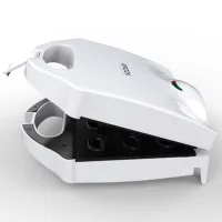 Aparat pentru copt forme coji de nuci Brock HZ3012 750 W/ White photo 2