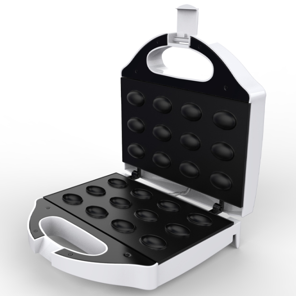 Aparat pentru copt forme coji de nuci Brock HZ3012 750 W/ White photo 3