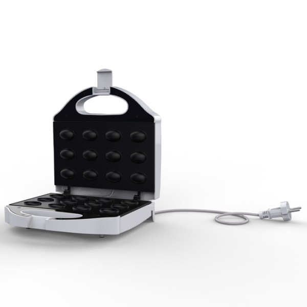 Aparat pentru copt forme coji de nuci Brock HZ3012 750 W/ White photo 4