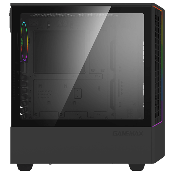 Корпус Gamemax Panda T802 Mid Tower / Черный photo 4