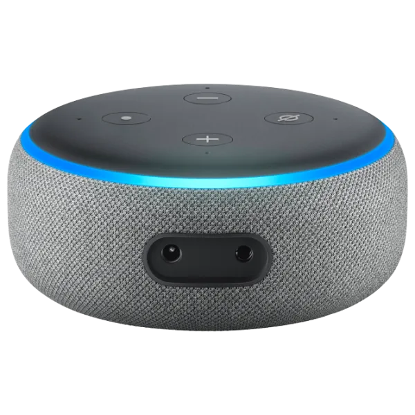 Boxă portabilă Amazon Echo Dot cu Alexa (3nd Gen) Gray photo 2