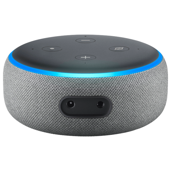 Boxă portabilă Amazon Echo Dot cu Alexa (3nd Gen) Gray photo 2