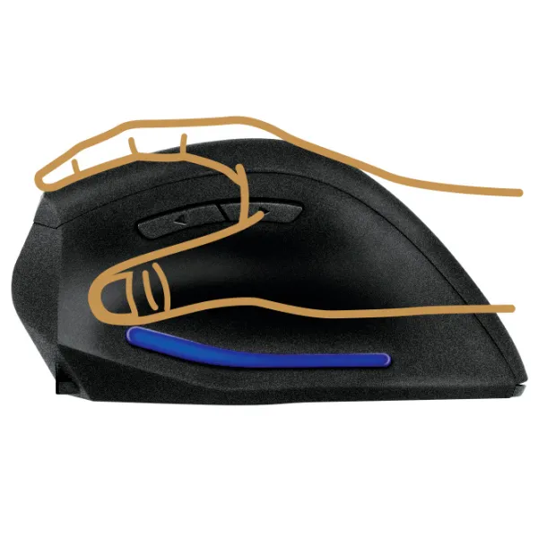 Mouse Sven RX-580SW USB/ Gray photo 7