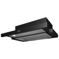 Hotă Whirlpool AKR 749/1 NB Telescopică/ Black/ Gray photo 7