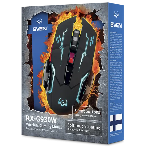 Мышь Sven RX-G930W USB/ Черный photo 13