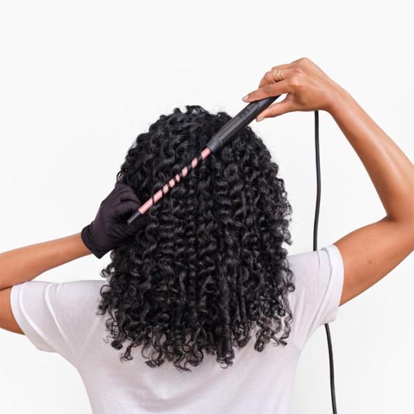 Ondulator de păr Babyliss C449E Cilindrică/ Pink Black photo 13