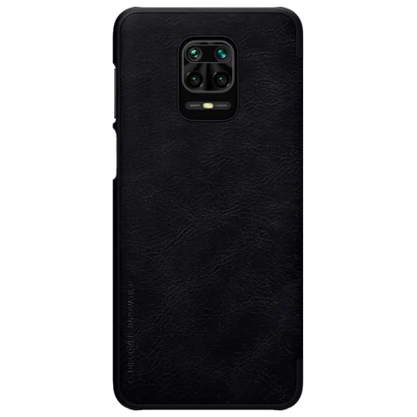 Чехол для смартфона Xiaomi Redmi Note 9S/ Note 9 Pro Nillkin/ Flip Cover/ Кожа/ Черный photo 2