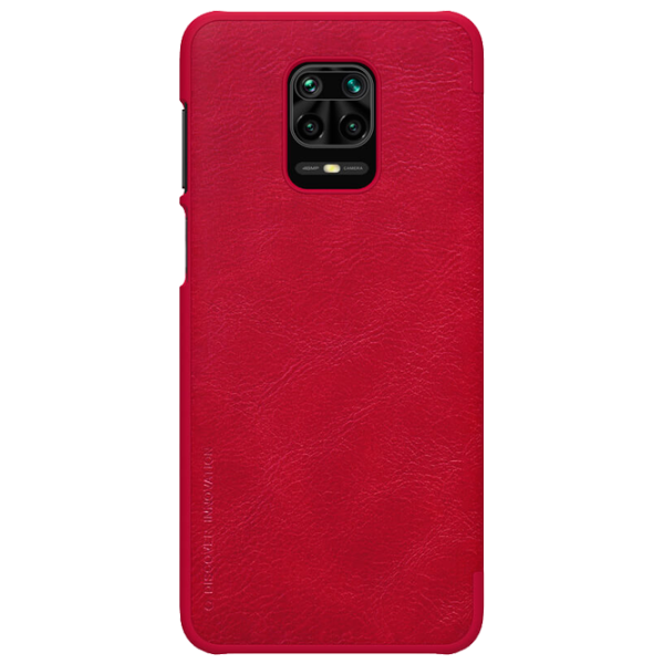 Husă pentru smartphone Xiaomi Redmi Note 9S/ Note 9 Pro Nillkin/ Flip Cover/ Piele/ Red photo 2 Husă pentru smartphone Xiaomi Redmi Note 9S/ Note 9 Pro Nillkin/ Flip Cover/ Piele/ Red photo 2