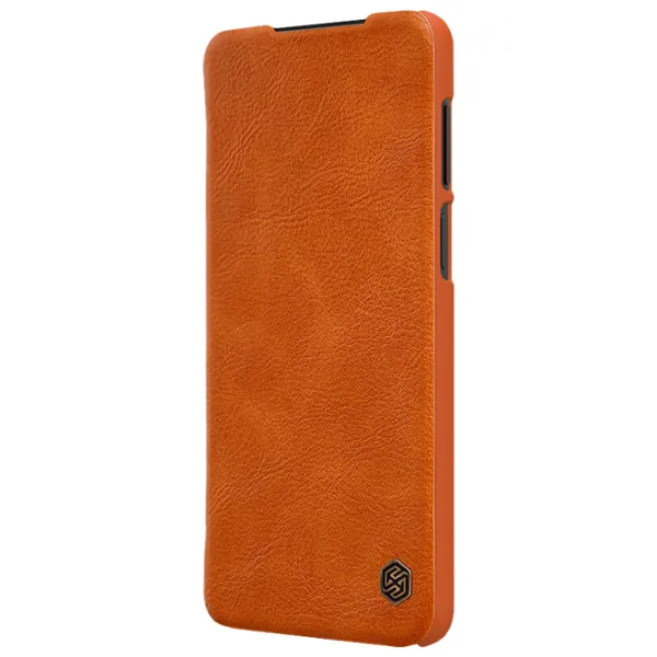 Husă pentru smartphone Xiaomi Redmi Note 9S/ Note 9 Pro Nillkin/ Flip Cover/ Piele/ Brown photo 2 Husă pentru smartphone Xiaomi Redmi Note 9S/ Note 9 Pro Nillkin/ Flip Cover/ Piele/ Brown photo 2
