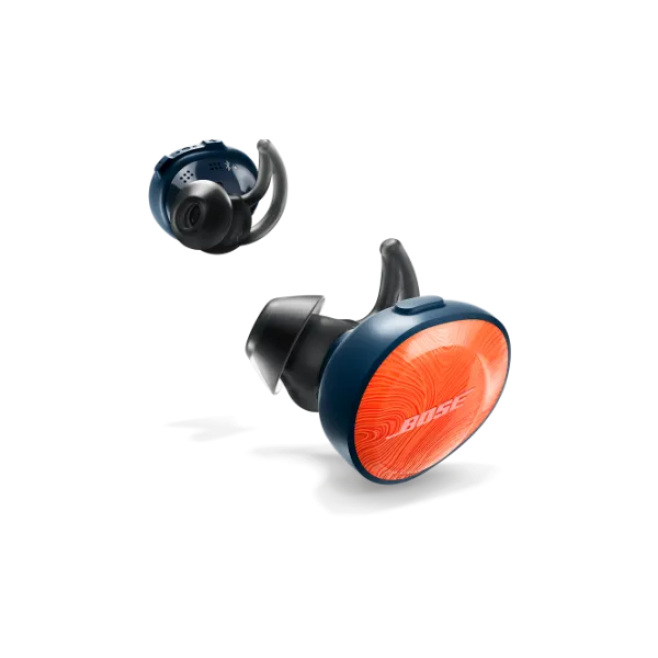 Наушники Bose SoundSport Free Orange-Navy Оранжевый Беспроводные/ Спорт photo 2