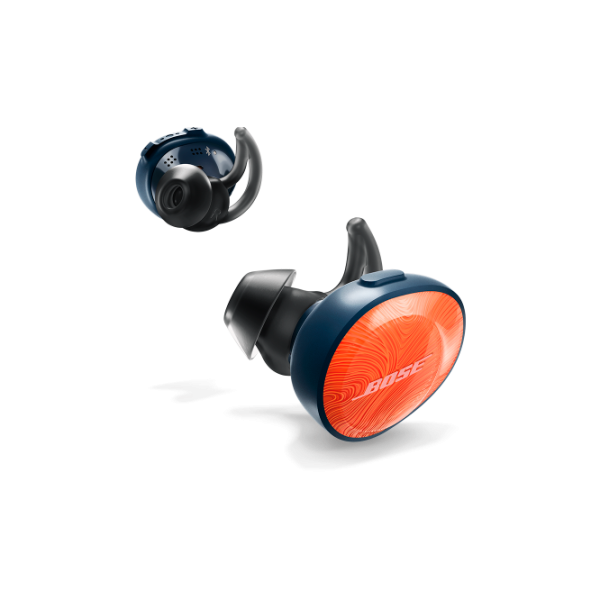 Наушники Bose SoundSport Free Orange-Navy Оранжевый Беспроводные/ Спорт photo 2