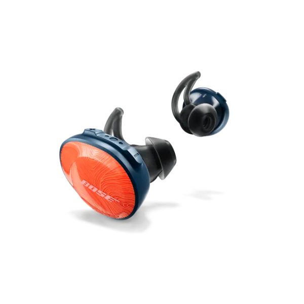 Наушники Bose SoundSport Free Orange-Navy Оранжевый Беспроводные/ Спорт photo 3
