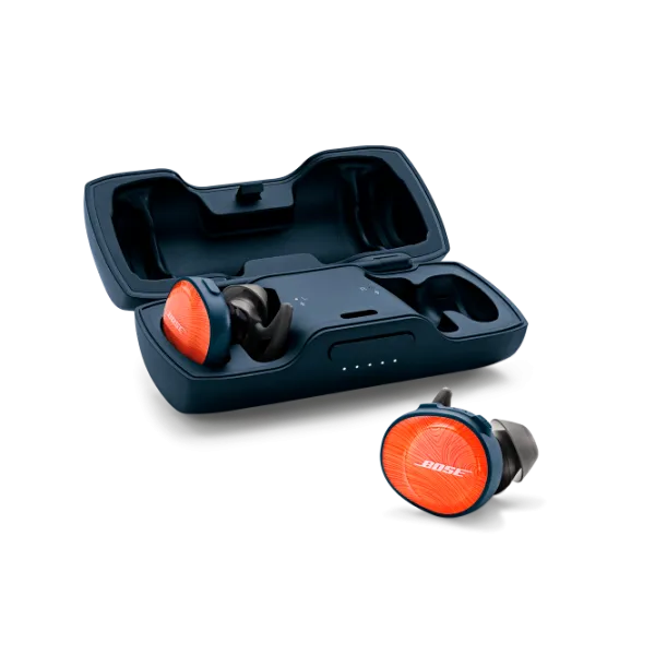 Наушники Bose SoundSport Free Orange-Navy Оранжевый Беспроводные/ Спорт photo 5