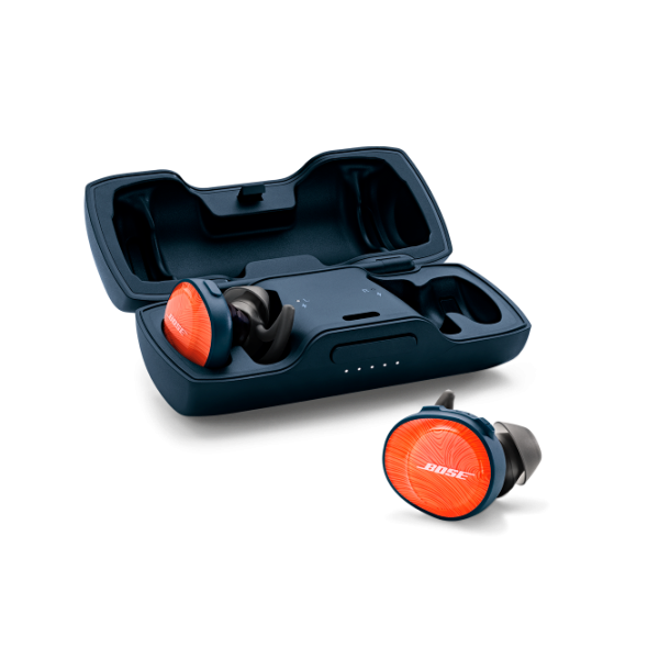 Наушники Bose SoundSport Free Orange-Navy Оранжевый Беспроводные/ Спорт photo 5