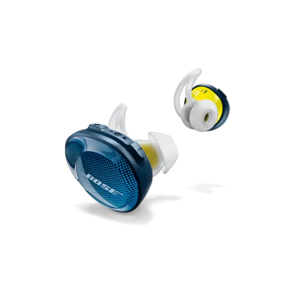 Наушники Bose SoundSport Free Navy-Citron Синий Беспроводные/ Спорт photo 2