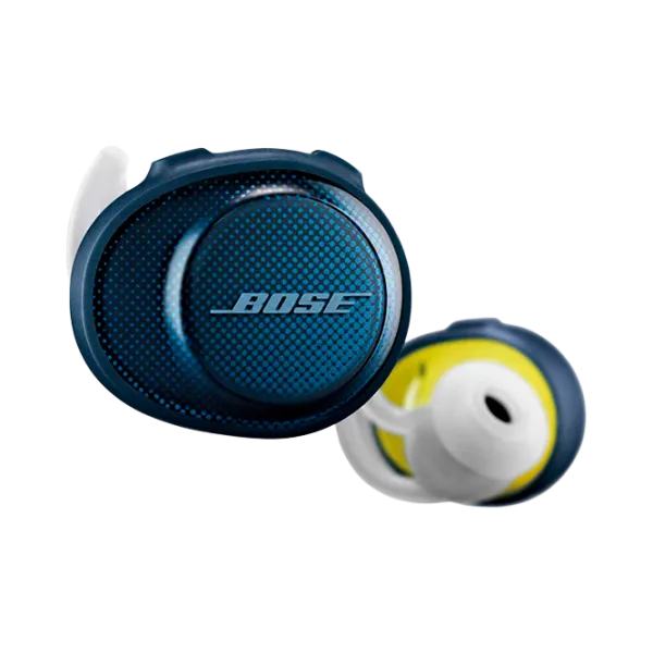 Наушники Bose SoundSport Free Navy-Citron Синий Беспроводные/ Спорт photo 3