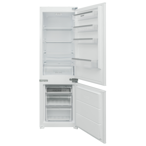 Frigider SHARP SJB1243M01XEU cu congelator jos 251 l / 177 cm / White photo 4