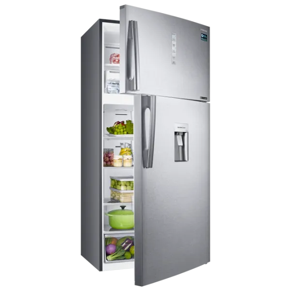 Frigider Samsung RT62K7110SL/UA cu congelator sus 618 / 186.2 cm / Inox photo 2