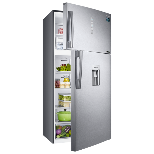 Frigider Samsung RT62K7110SL/UA cu congelator sus 618 / 186.2 cm / Inox photo 2