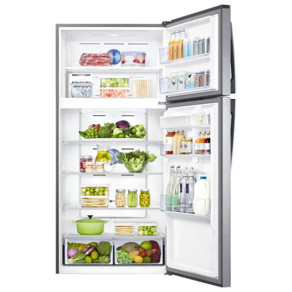 Frigider Samsung RT62K7110SL/UA cu congelator sus 618 / 186.2 cm / Inox photo 3