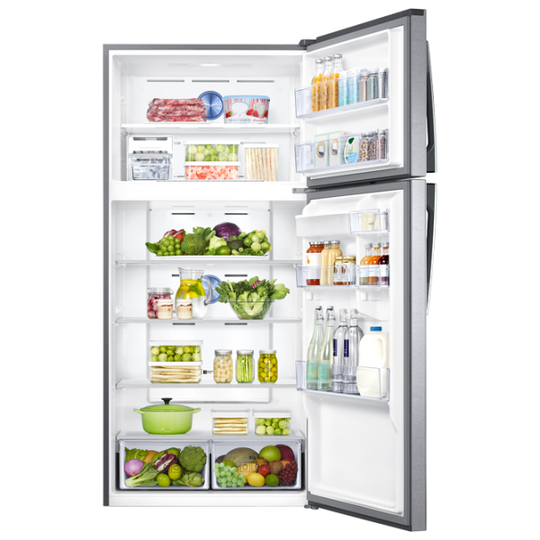 Frigider Samsung RT62K7110SL/UA cu congelator sus 618 / 186.2 cm / Inox photo 3