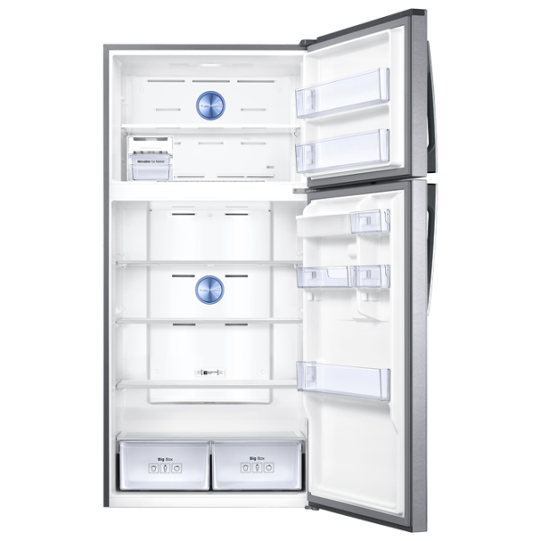 Frigider Samsung RT62K7110SL/UA cu congelator sus 618 / 186.2 cm / Inox photo 4