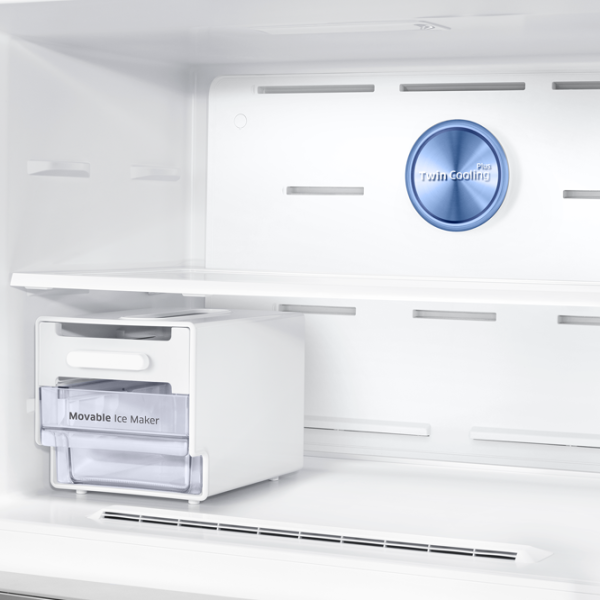 Frigider Samsung RT62K7110SL/UA cu congelator sus 618 / 186.2 cm / Inox photo 5