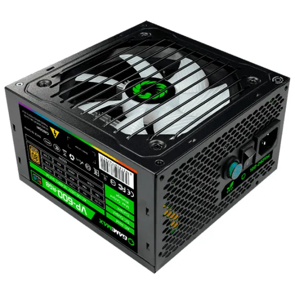 Блок питания Gamemax VP-600-RGB 80+ Bronze/ 600 Вт photo 5