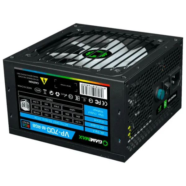 Блок питания Gamemax VP-700-RGB-M 80+ Bronze/ 700 Вт photo 4