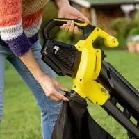 Воздуходувка KARCHER BLV 18-200 (1.444-100.0) Аккумуляторный / Желтый photo 4