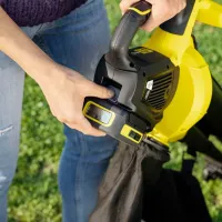 Воздуходувка KARCHER BLV 18-200 (1.444-100.0) Аккумуляторный / Желтый photo 6