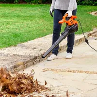 Suflantă de frunze Black&Decker BEBLV260 (28189) Electrică / Orange photo 6