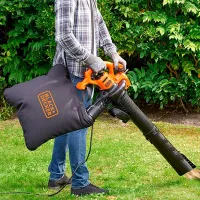 Suflantă de frunze Black&Decker BEBLV260 (28189) Electrică / Orange photo 7