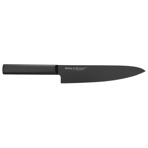 Кухонный нож Fissman 2430 SHINTO Нержавеющая сталь/ Пластик/ Черный photo 4