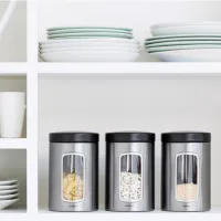 Ёмкость для хранения BRABANTIA 299247 1.4 л/ Cталь/ Серебристый photo 3
