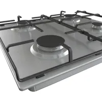 Plită încorporabilă pe gaz Gorenje G 640 EX Inox photo 6