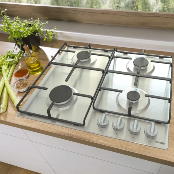 Plită încorporabilă pe gaz Gorenje G 640 EX Inox photo 8