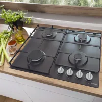 Plită încorporabilă pe gaz Gorenje G 640 EXB Black photo 8
