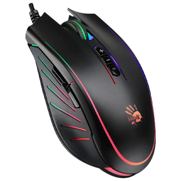 Mouse A4Tech Q81 Curve Bloody USB/ Black photo 2