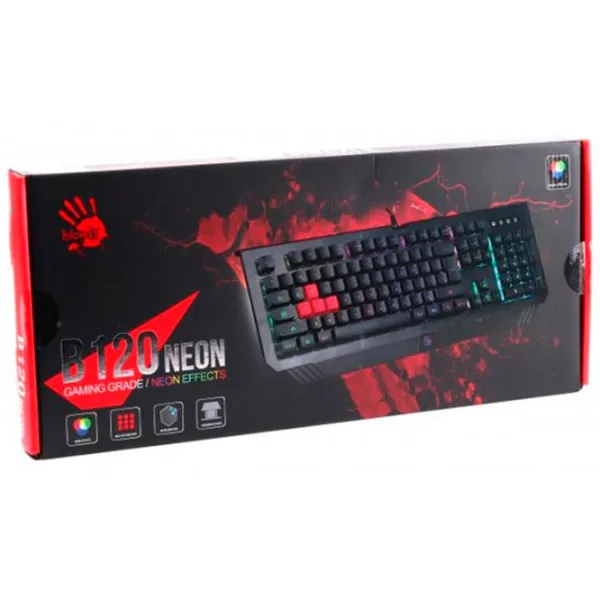 Клавиатура A4Tech Bloody B120N Проводная/ Черный photo 4