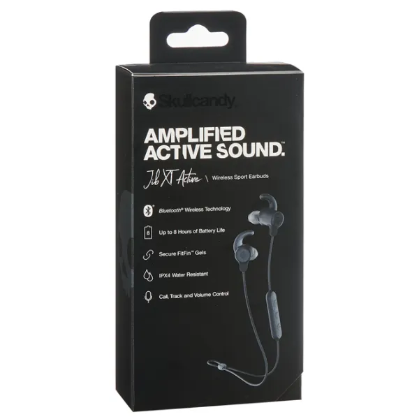 Căști SkullCandy JIB+Active Black Red Fără fir/ Personal photo 4
