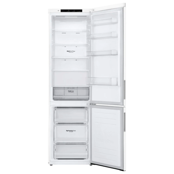 Frigider LG GA-B509CQCL cu congelator jos 384 l / 203 cm / White photo 3