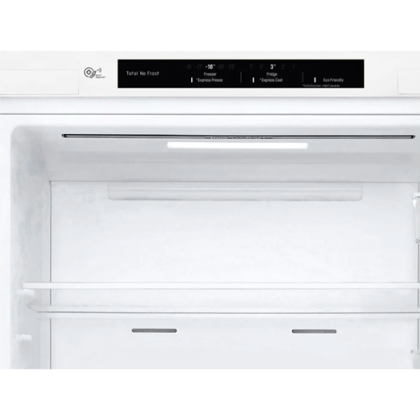 Frigider LG GA-B509CQCL cu congelator jos 384 l / 203 cm / White photo 5