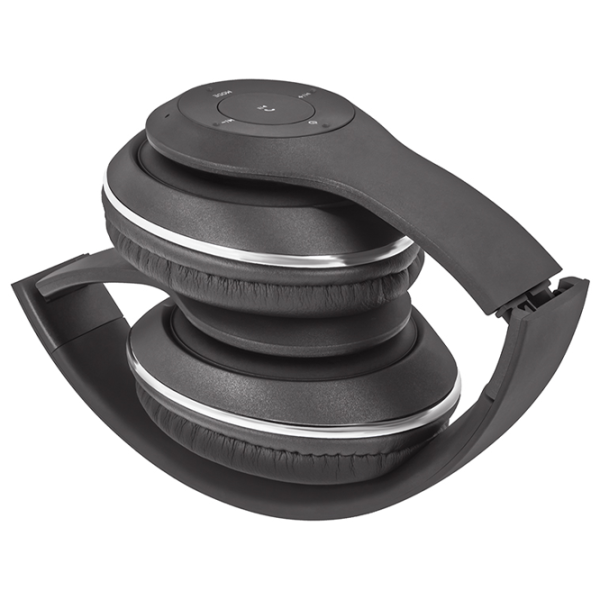 Наушники Forever BHS-300 Серебристый Черный Беспроводные + Проводные/ Персональный photo 5